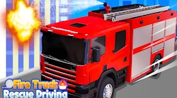 Fire Truck Rescue Driving
