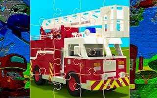 Fire Trucks Jigsaw Puzzles game cover