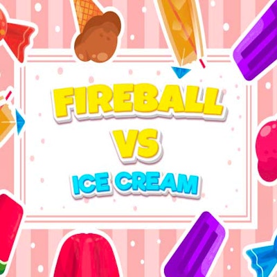 Fireball Vs Ice Cream By Gamepix