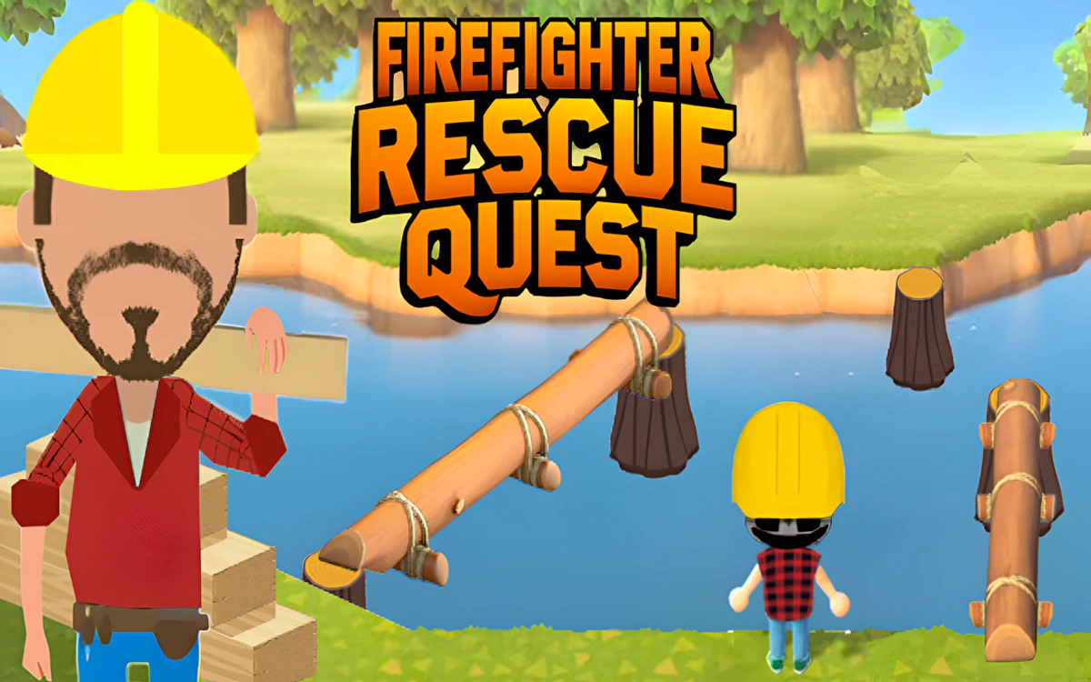 Play Firefighter Rescue Quest — free online Brain game
