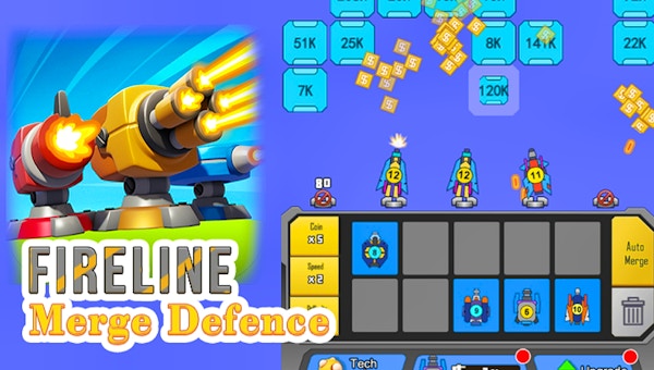 Fireline: Merge Defense 🕹️ Play Now On Gamepix