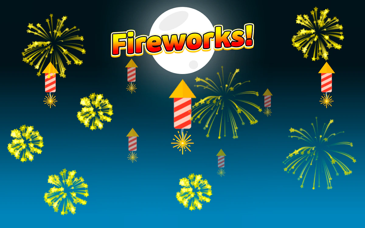 Play Fireworks! — free online Arcade game