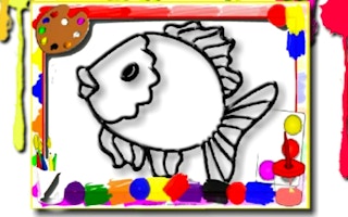 Fish Coloring Book game cover