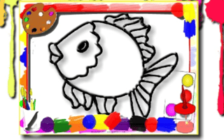 Fish Coloring Book game cover