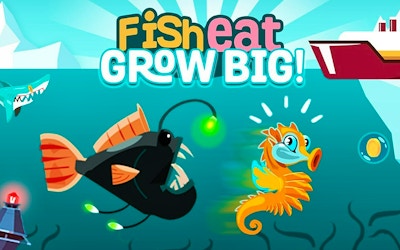 Fish Eat Grow Big 🕹️ Joue Maintenant sur GamePix