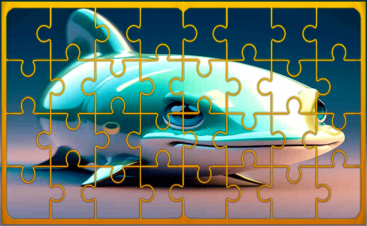 Play Fish Jigsaw Tile Mania — free online Jigsaw Puzzles game