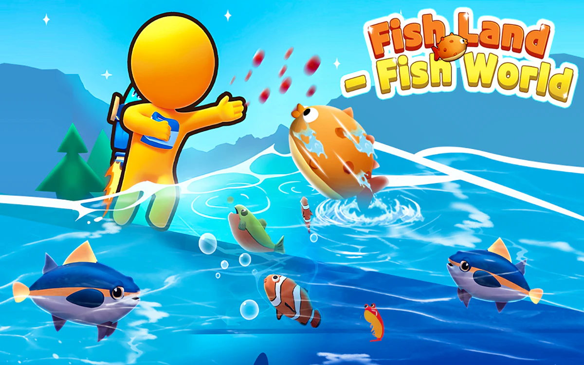 Play Fish Land - Fish World — free online Building game