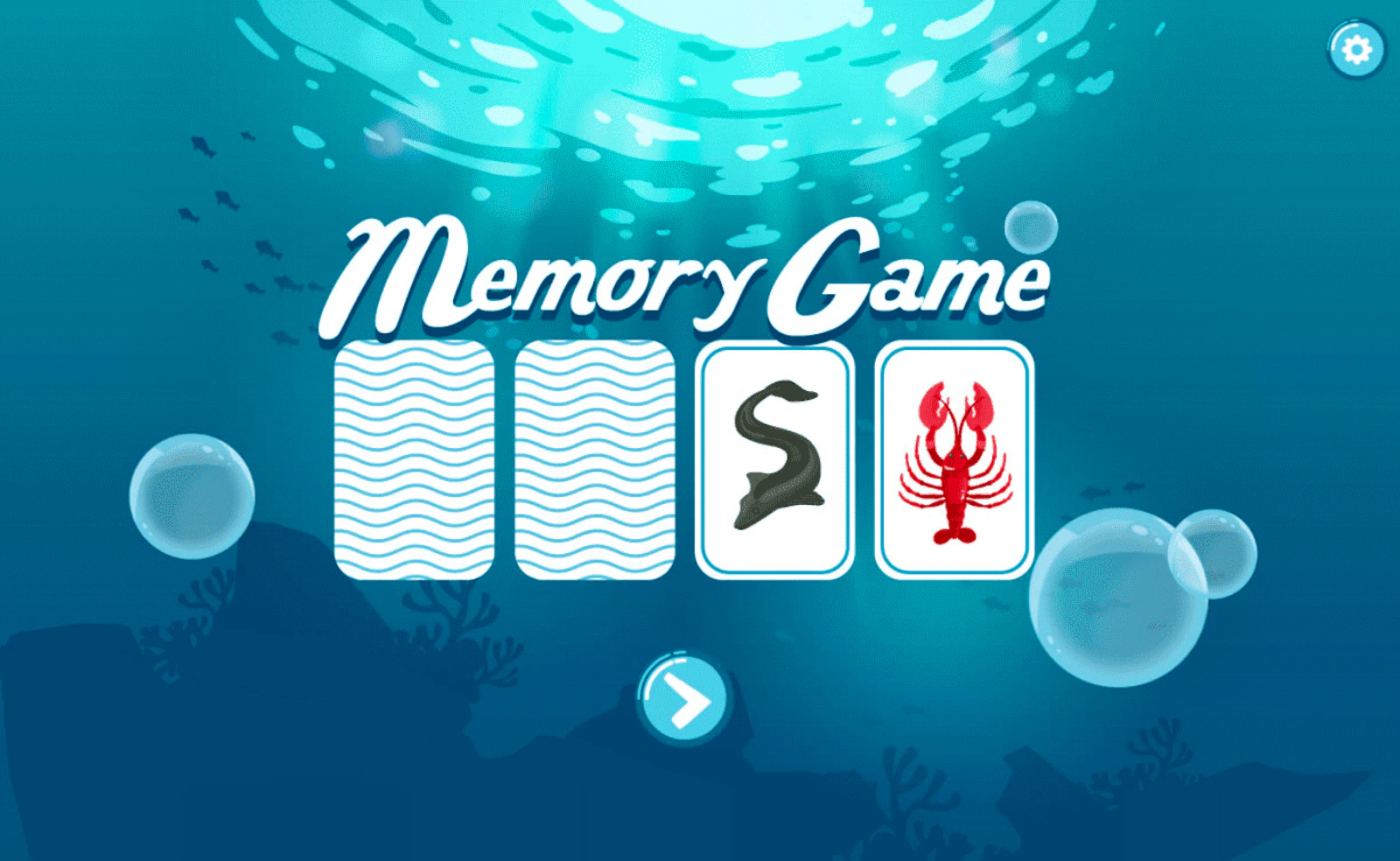 Fish Memory Game — free online card game on Glaze Games