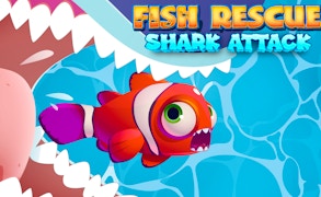 Fish Rescue Go - Shark Attack game cover