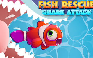 Fish Rescue Go - Shark Attack game cover