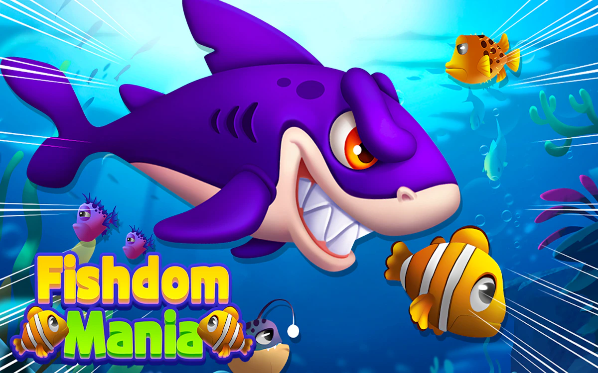 Play Fishdom Mania — free online Fishing game