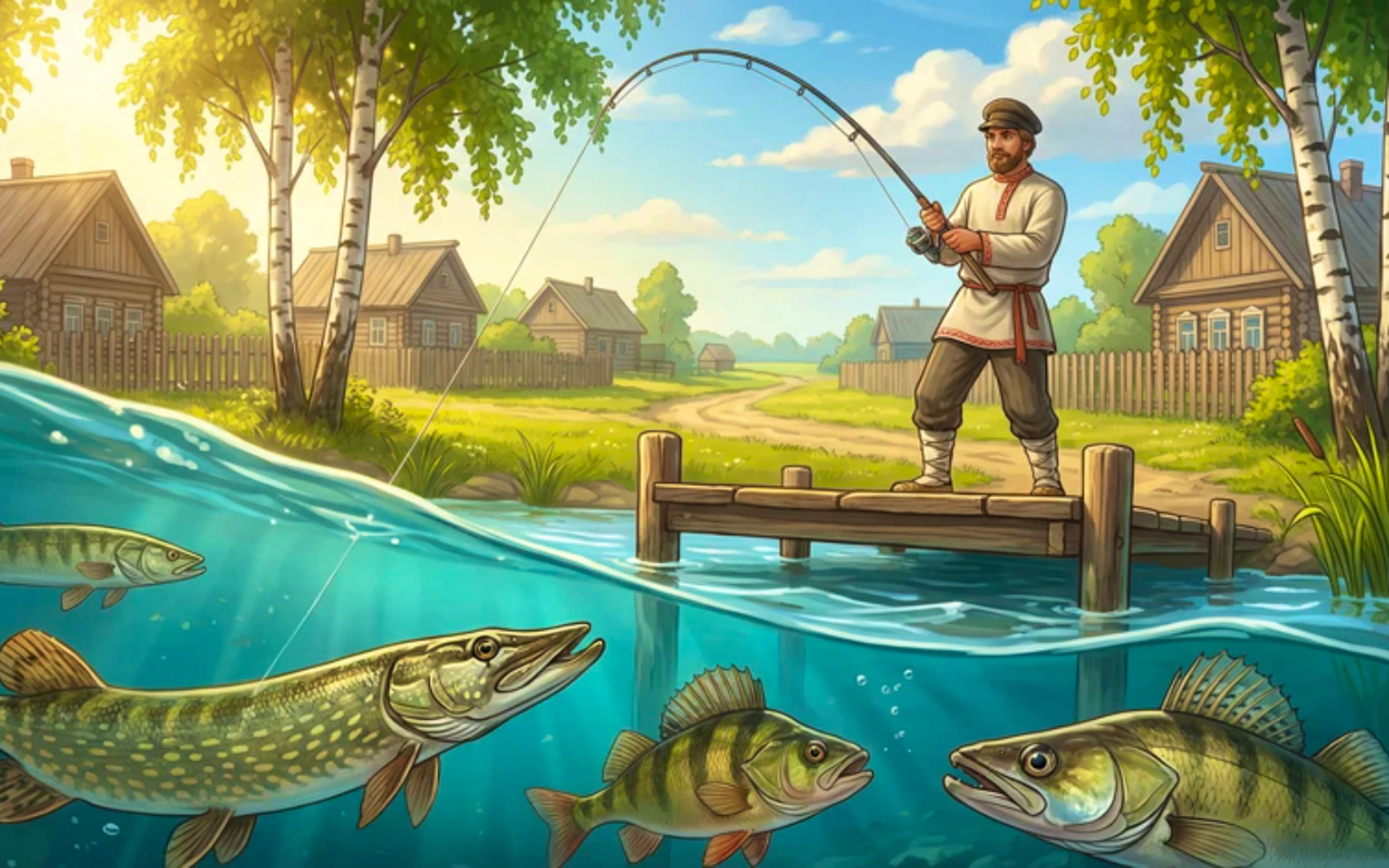 Fishing the Russian Way