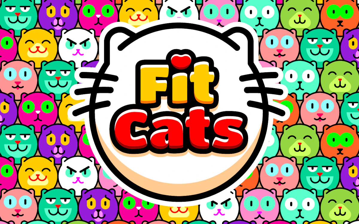 Play Fit Cats — free online 2048 game
