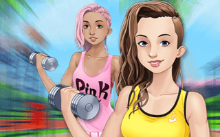 Fitness Girls Dress Up game cover