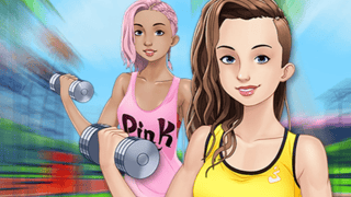 Fitness Girls Dress Up game cover
