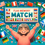 Flag Memory Match
