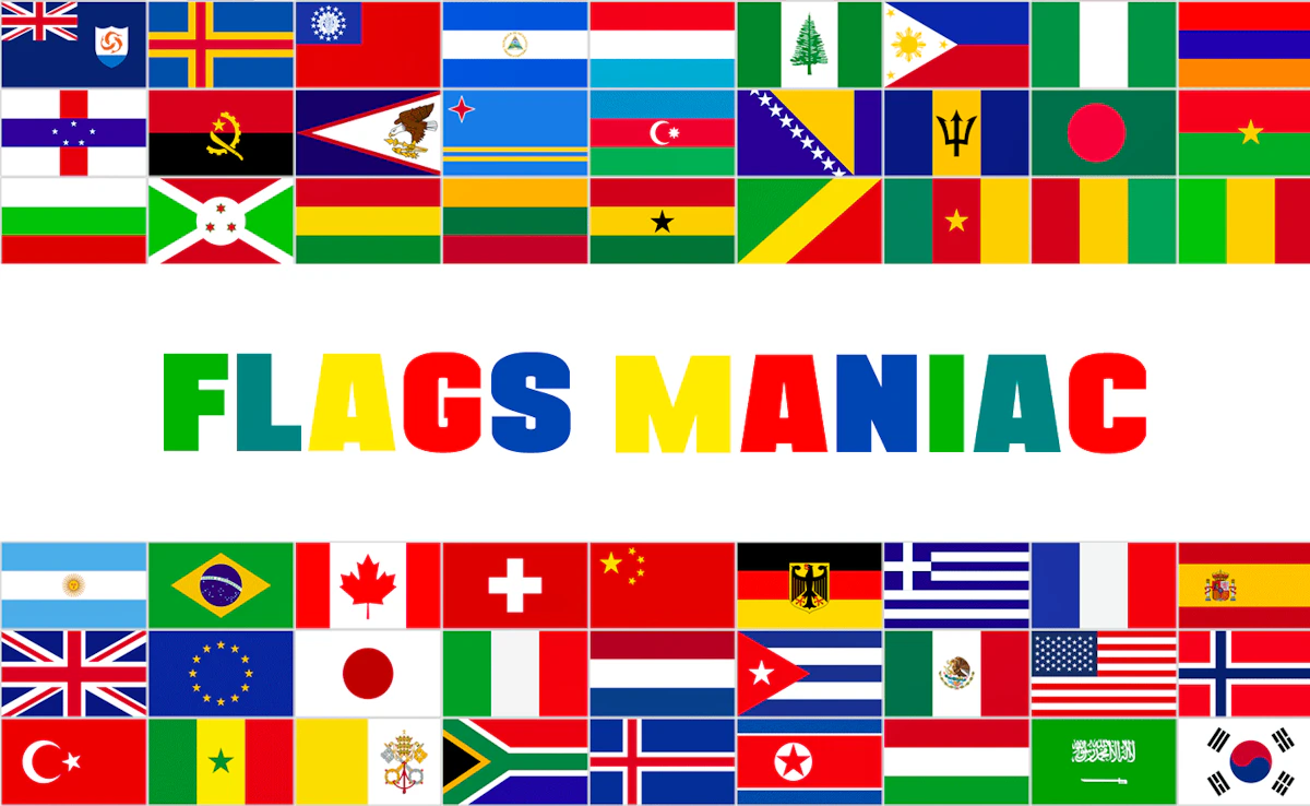 Play Flags Maniac — free online Math game