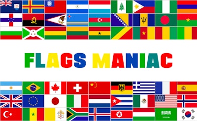 Flags Maniac game