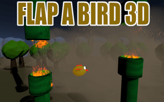 Flap A Bird 3d game cover