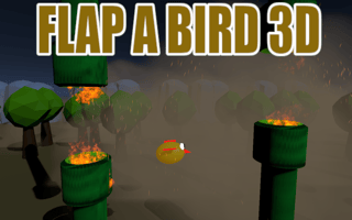 Juega gratis a Flap A Bird 3D