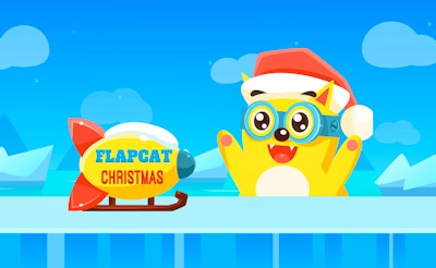 FlapCat Christmas game