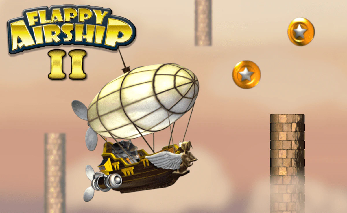 Play Flappy Airship 2 — free online Arcade game