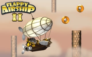 Flappy Airship 2 game cover