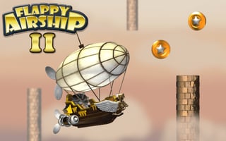 Juega gratis a Flappy Airship 2