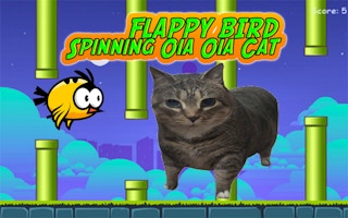 Flappy Bird Spinning Oia Oia Cat