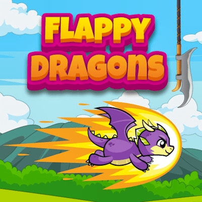 Flappy Dragons By Gamepix