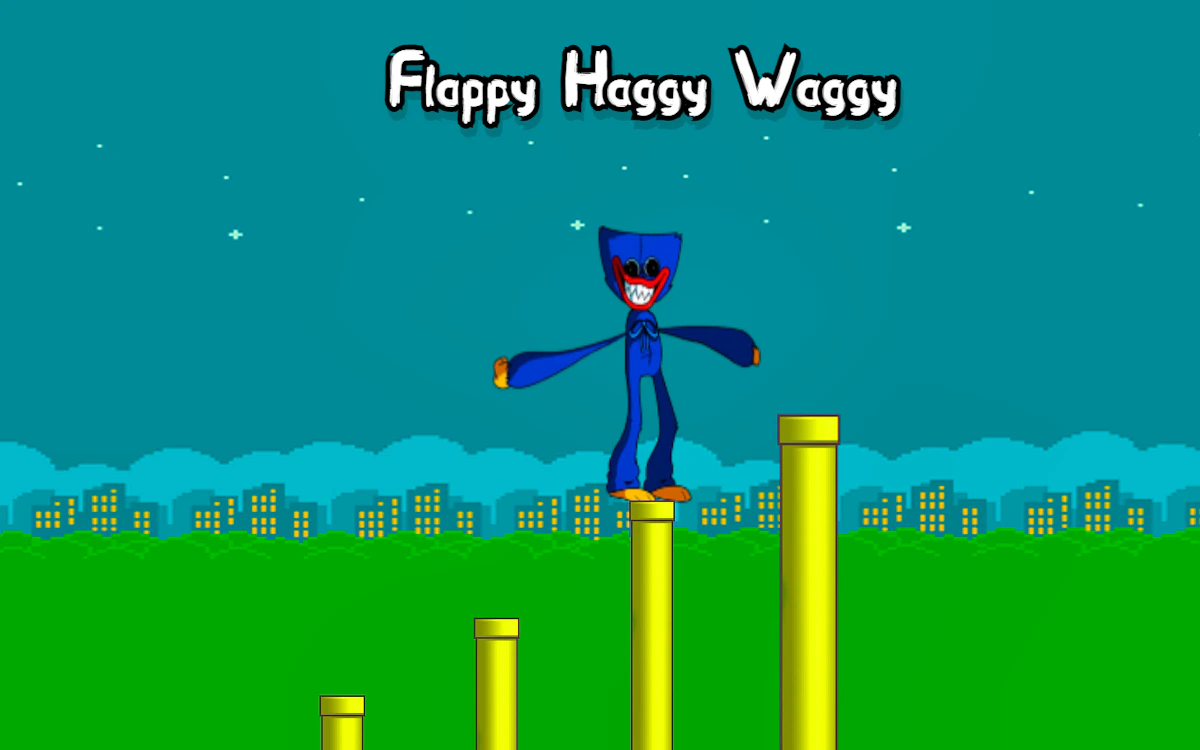 Play Flappy Huggy Wuggy — free online Arcade game
