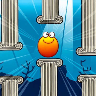 Flappy Orange By Gamepix