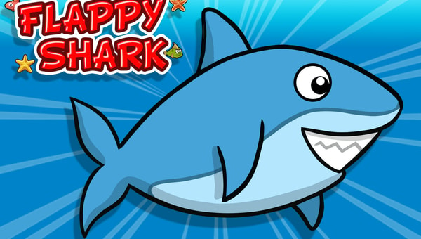 Flappy Shark 🕹️ Play Now on GamePix