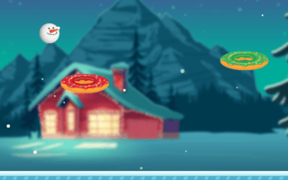 Flappy Snowball Xmas game cover