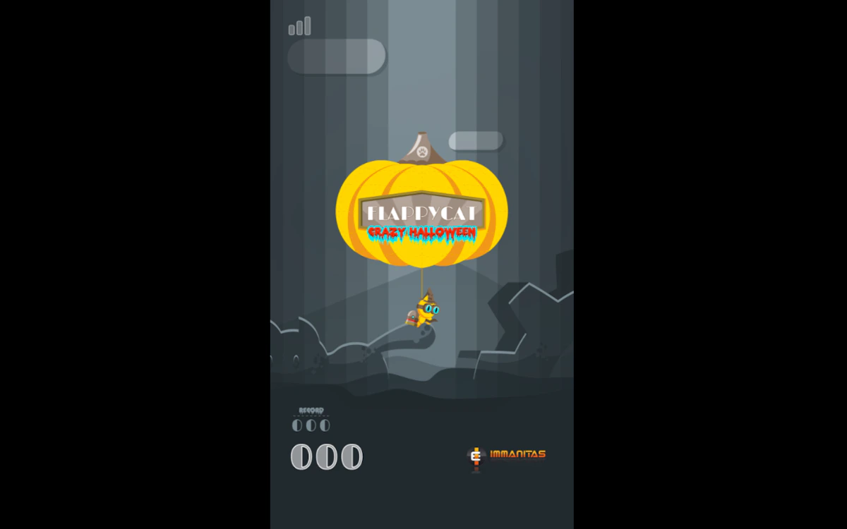 Play FlappyCat Crazy Halloween — free online Arcade game