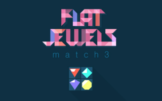 Flat Jewels Match 3 game cover