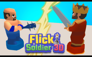 Flick Soldier 3d game cover