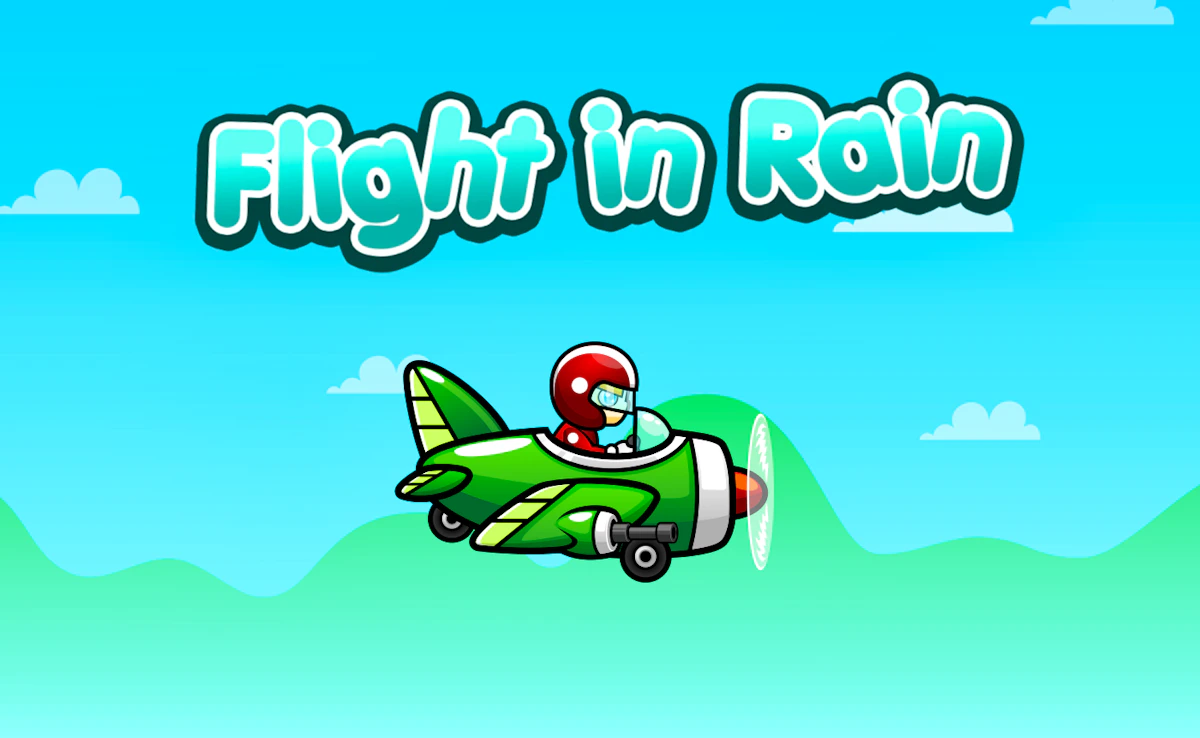 Play Flight in Rain — free online Arcade game