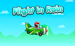 Flight in Rain