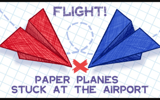 Flight! Paper Planes Stuck at the Airport