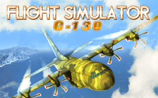 Flight Simulator C130 Training game cover