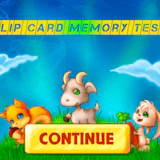 Flip Card Memory Test