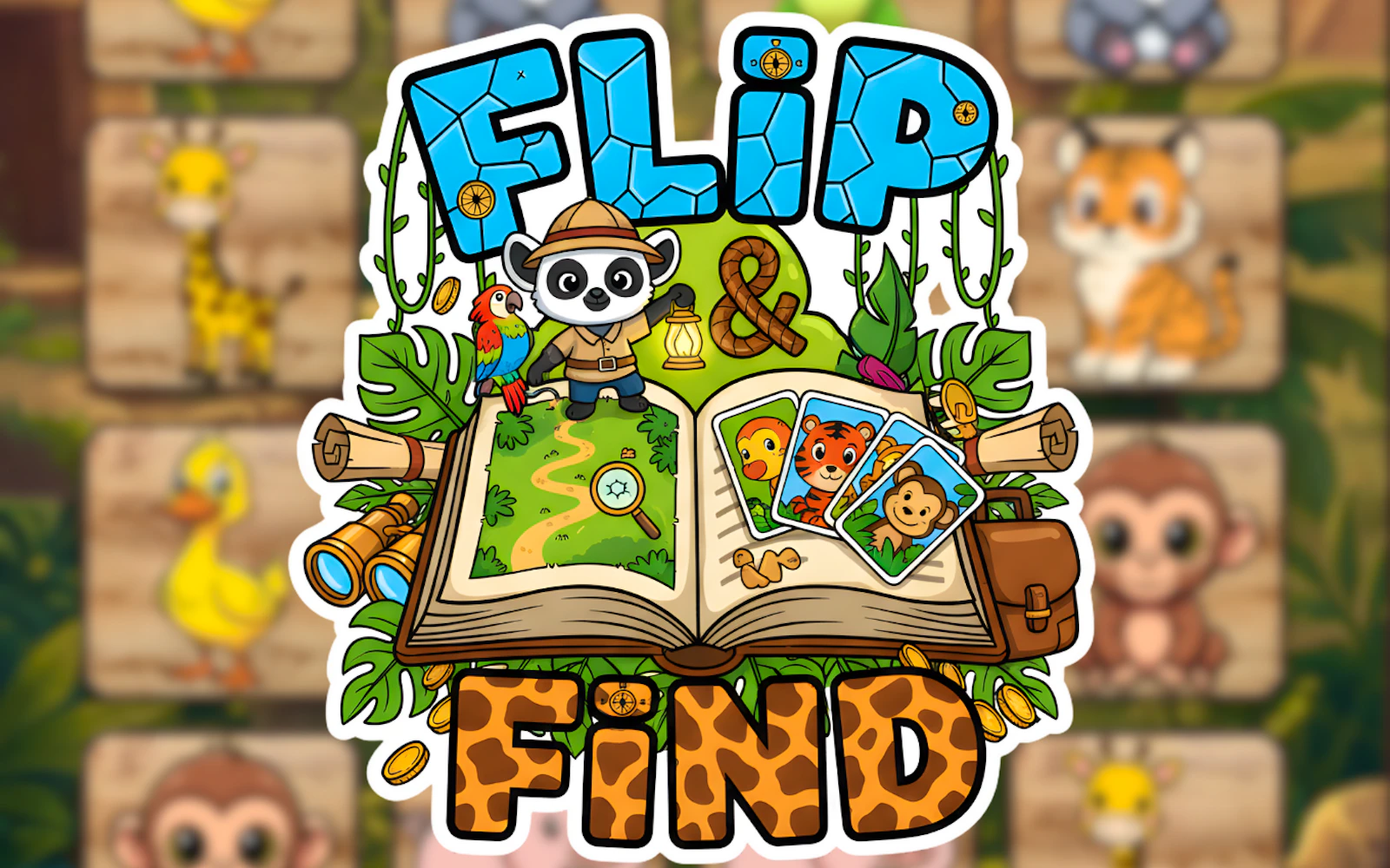 Flip & Find — free online thinky game on Glaze Games
