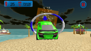 Floating Water Surfer Car Driving : Beach Racing game cover