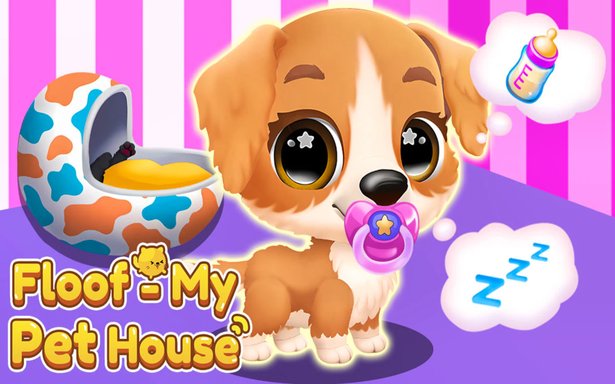 Play Floof My Pet House — free online Simulation game