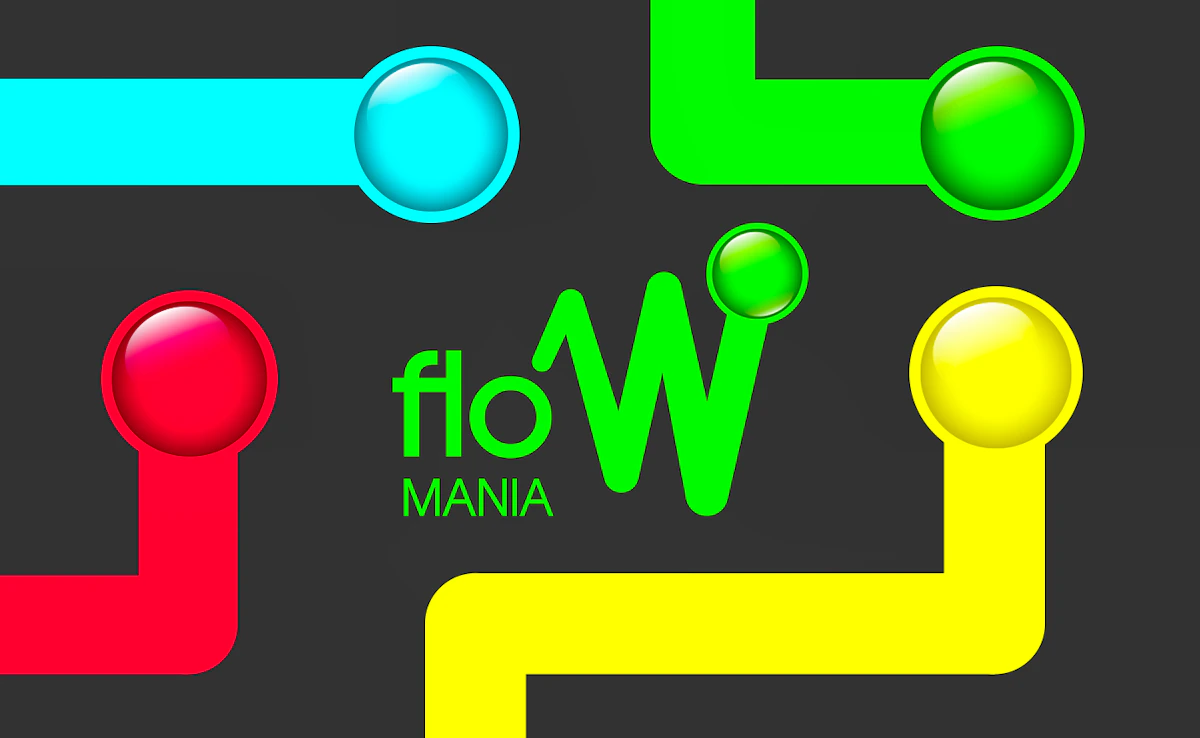 Play Flow Mania — free online Brain game