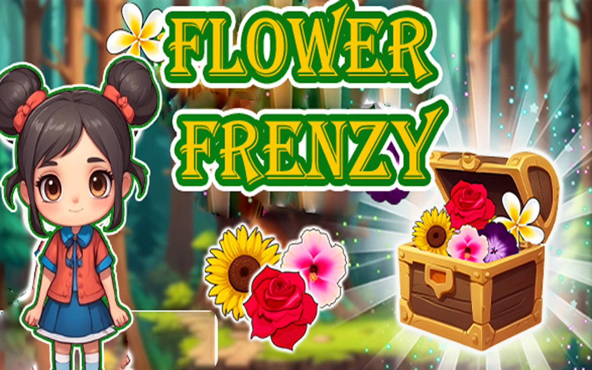 Play Flower Frenzy — free online Match 3 game