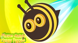 Flower Match Honey Puzzle