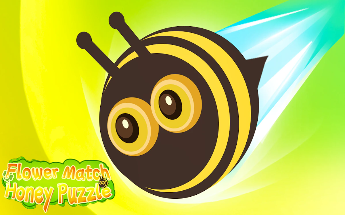 Play Flower Match Honey Puzzle — free online Match 3 game