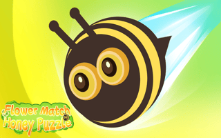 Flower Match Honey Puzzle game cover